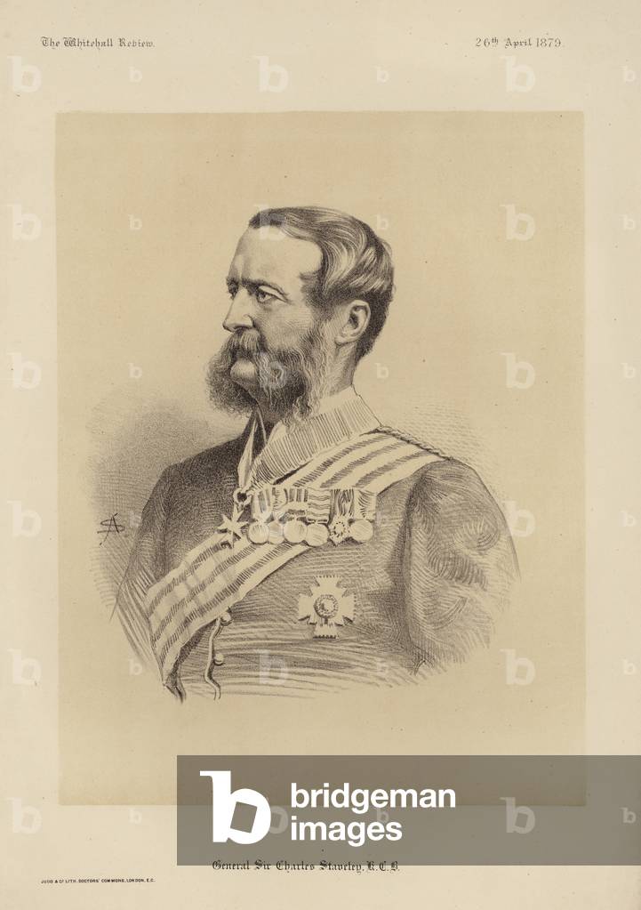 General Sir Charles Staveley (engraving)