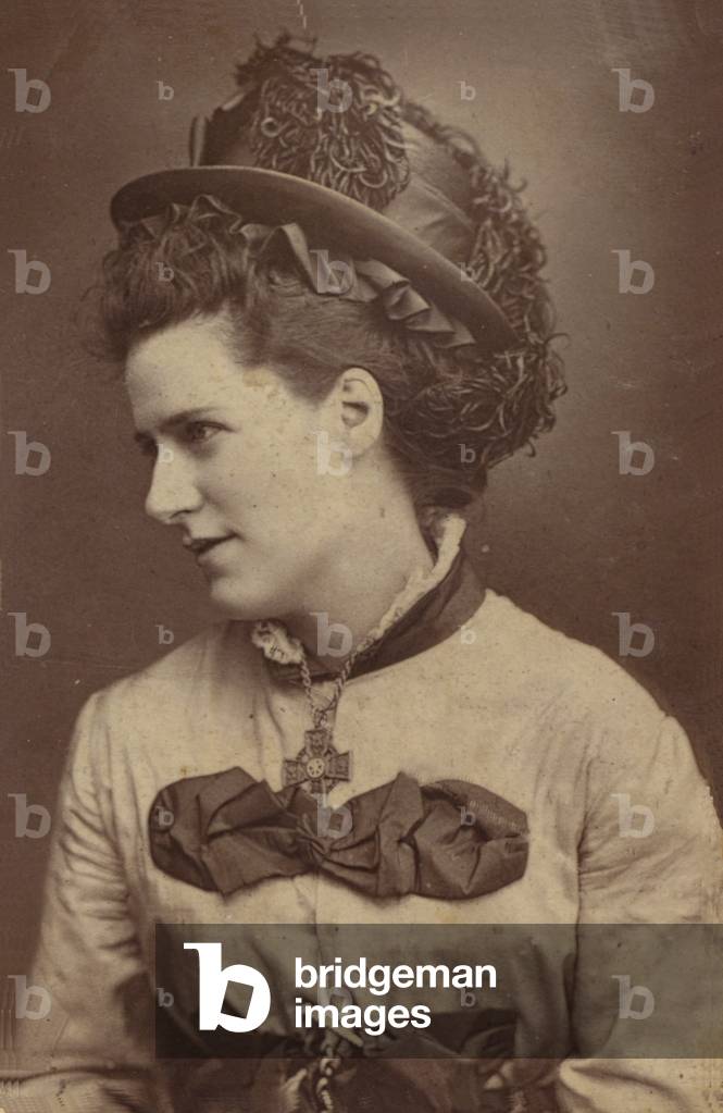 Ada Cavendish (b/w photo)