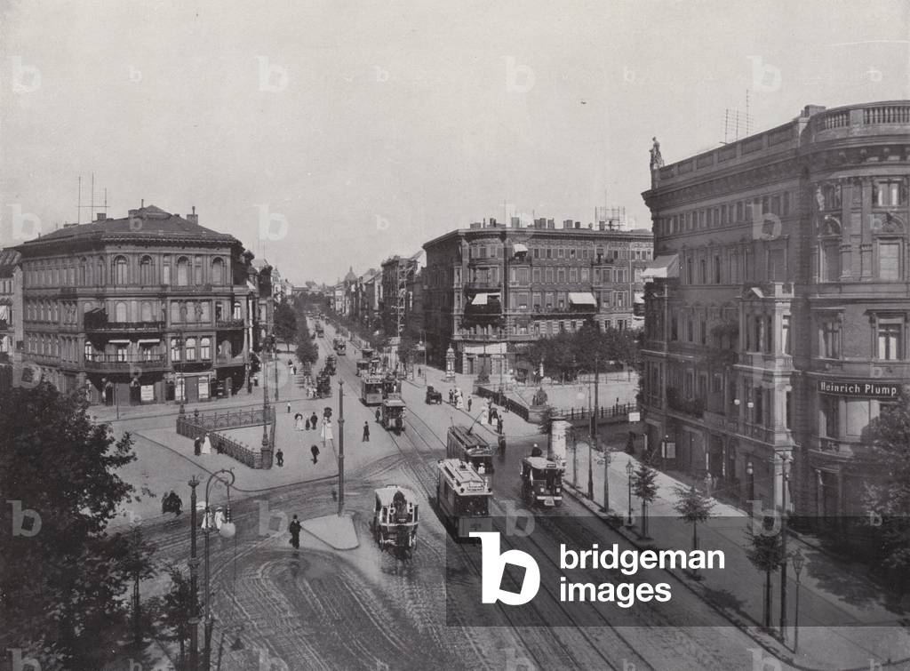 Potsdamer Strasse (b/w photo)