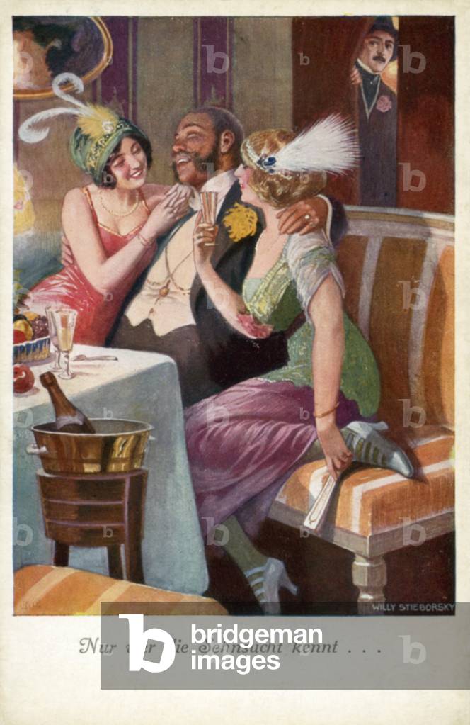Only he who knows longing... (lithograph)