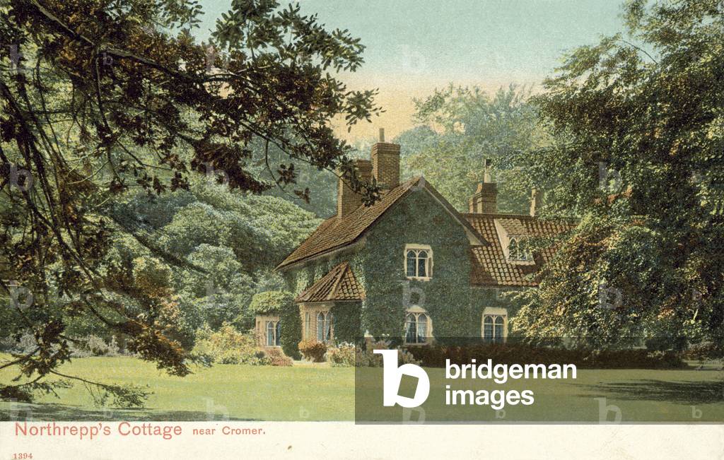 Northrepp's Cottage, near Cromer (colour photo)