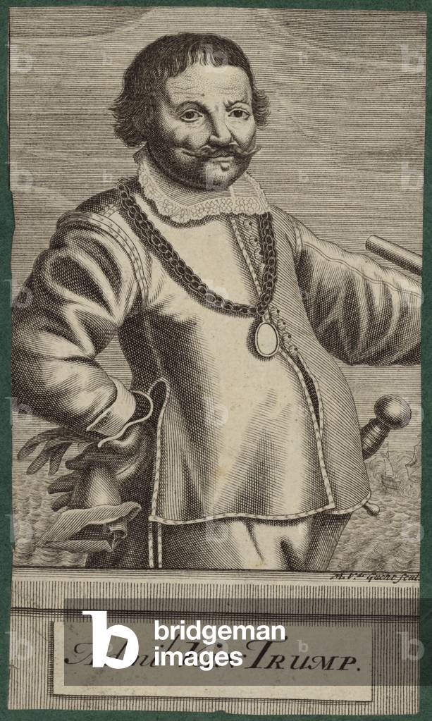 Portrait of Admiral van Trump (engraving)