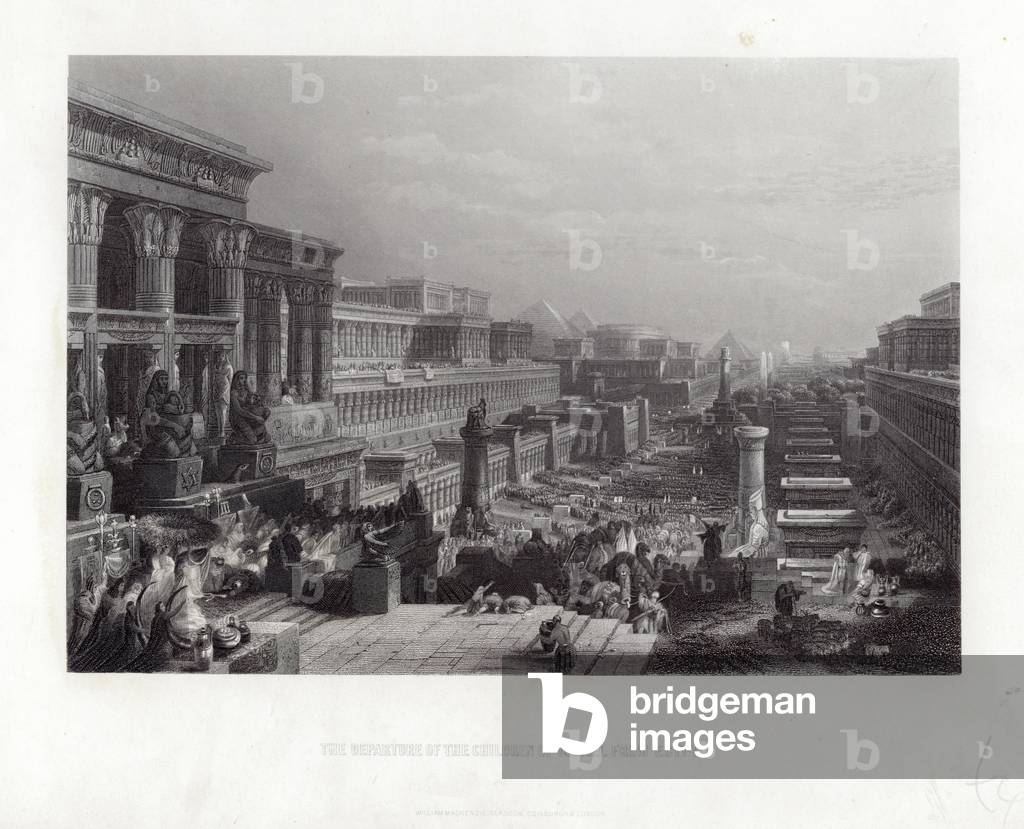 The Departure of the Children of Israel from Egypt (engraving)