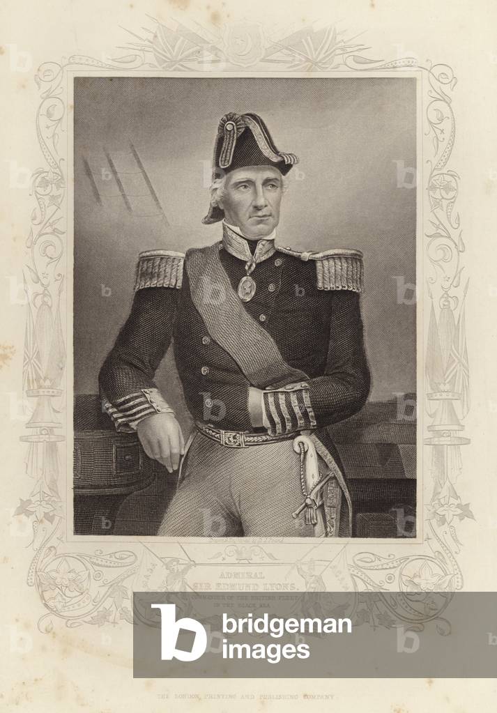 Admiral Sir Edmund Lyons (engraving)