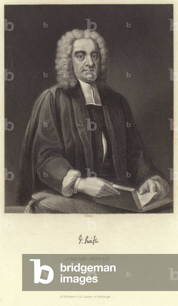 Portrait of Jonathan Swift (engraving)