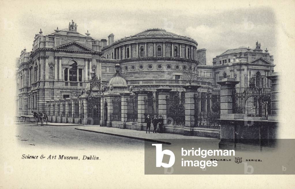 Science & Art Museum, Dublin (b/w photo)