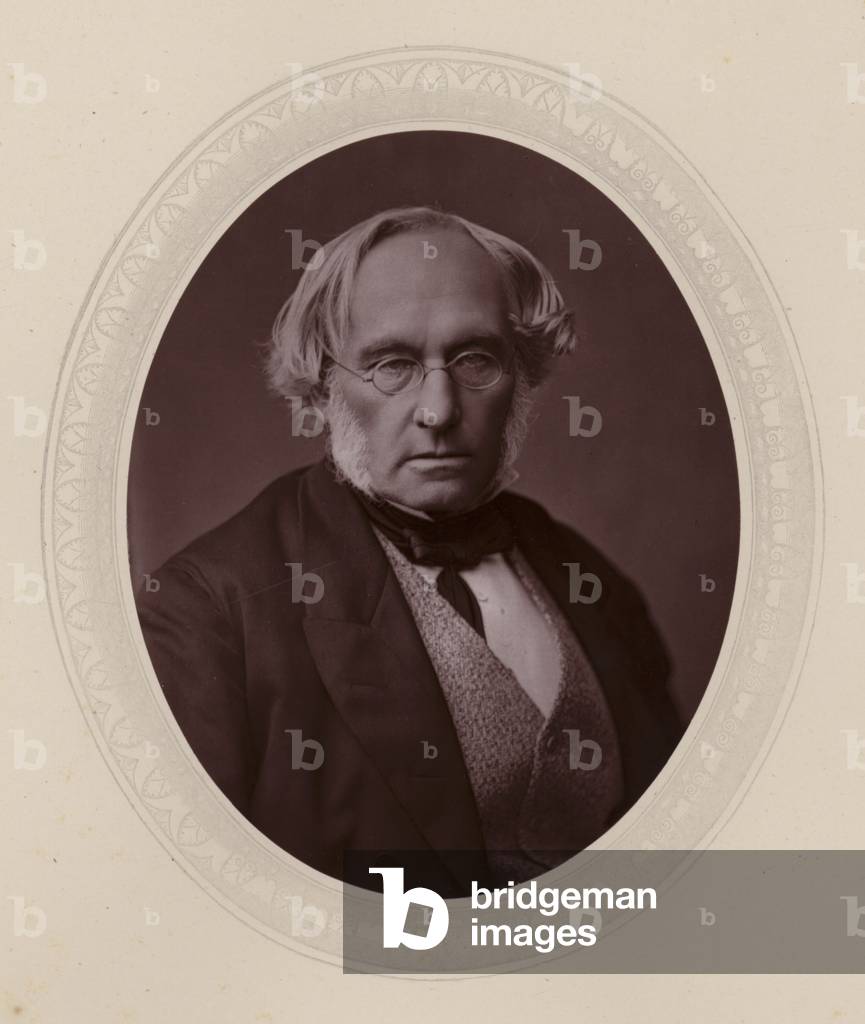 Sir Edward Shepherd Creasy, English historian and jurist (b/w photo)