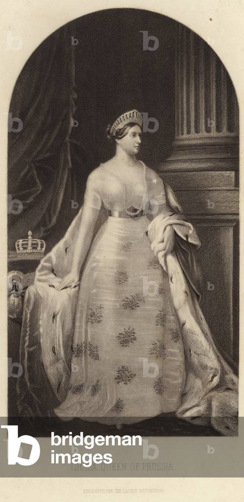 Queen Louisa of Prussa (litho)