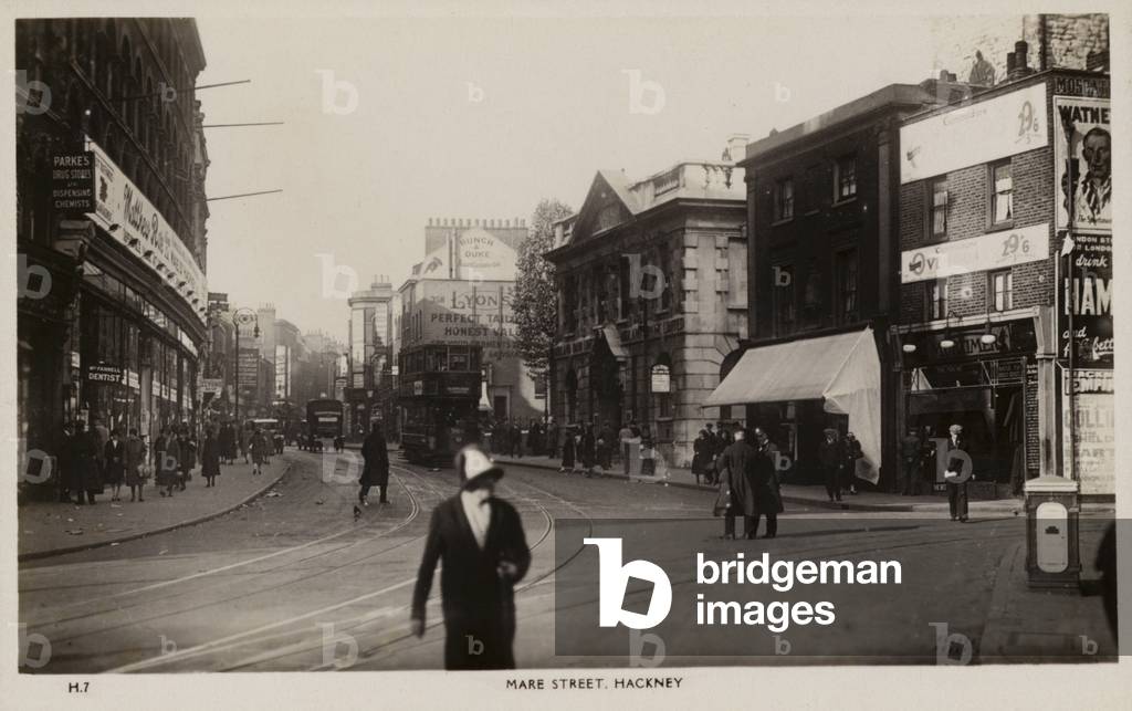 Mare Street, Hackney (b/w photo)
