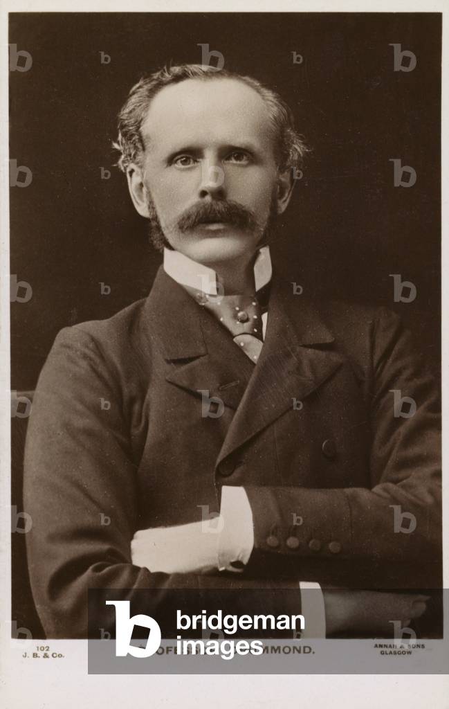 Henry Drummond (1850-1897), Scottish evangelist, writer and lecturer (b/w photo)