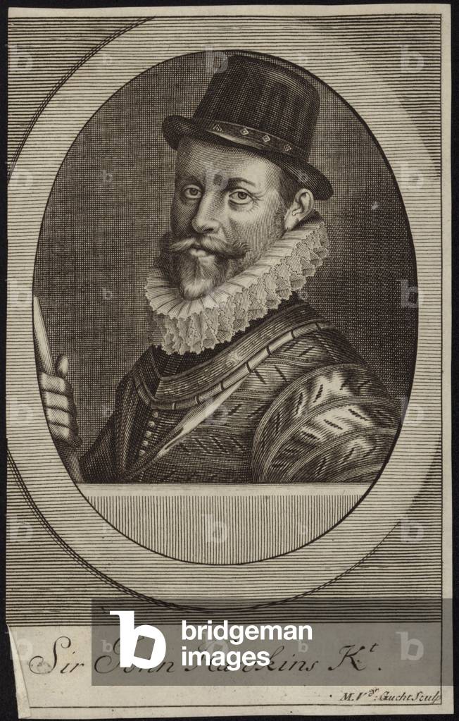 Portrait of Sir John Hawkins (engraving)