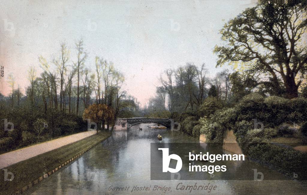 Garrett Hostel Bridge, Cambridge (colour photo)