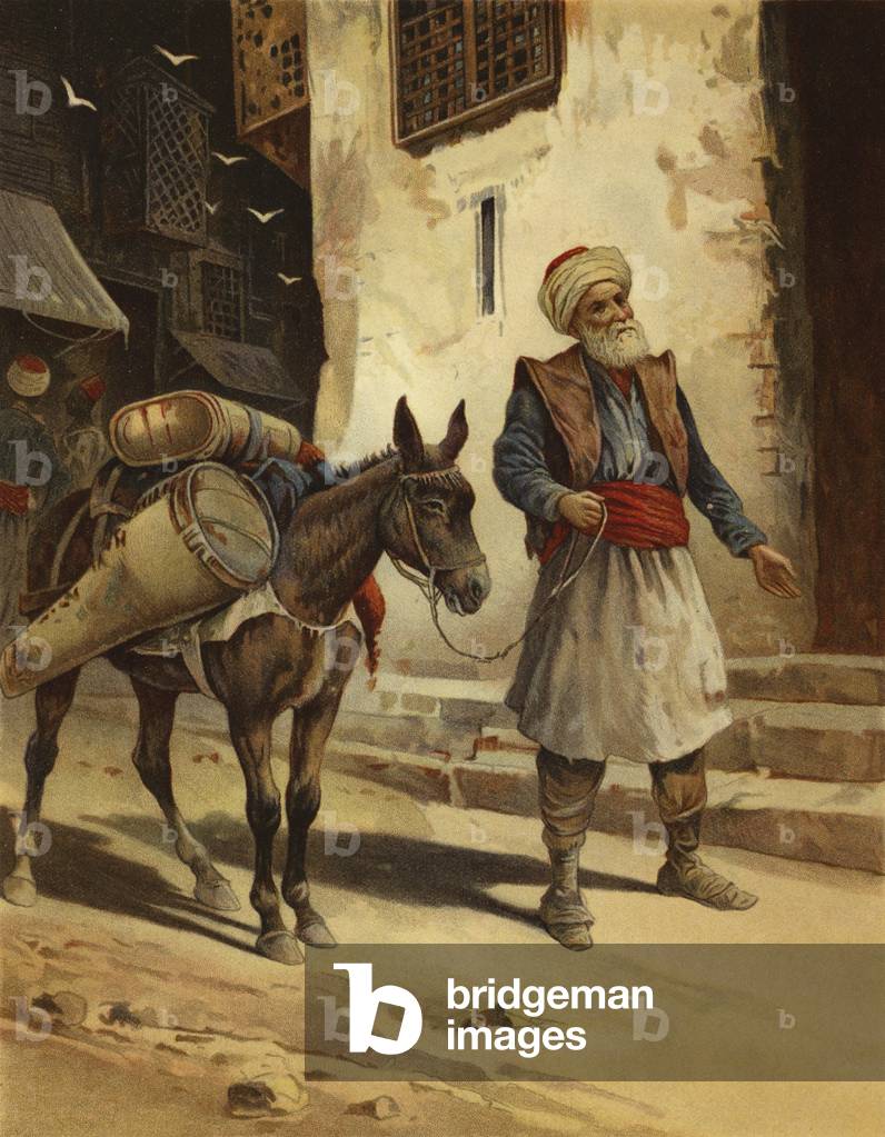 Water bearer (Constantinople) (colour litho)