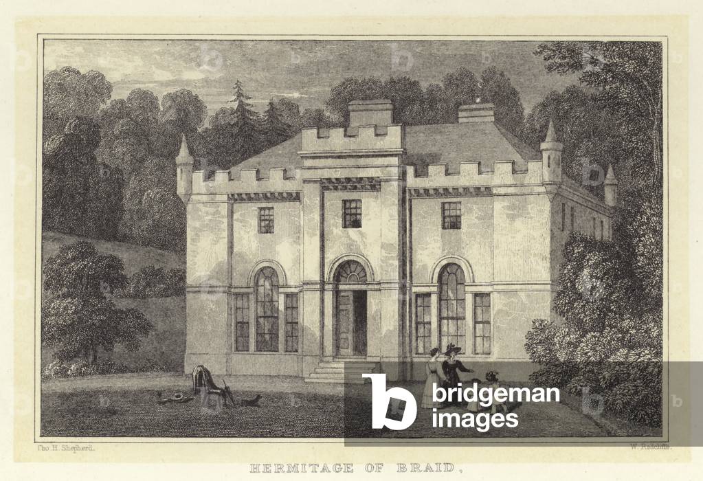 Hermitage of Braid (engraving)
