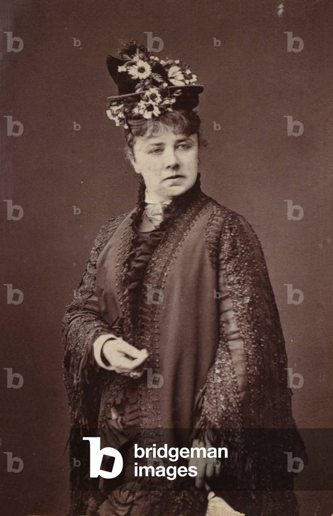 Marie Wilton, Mrs. Sancroft (b/w photo)