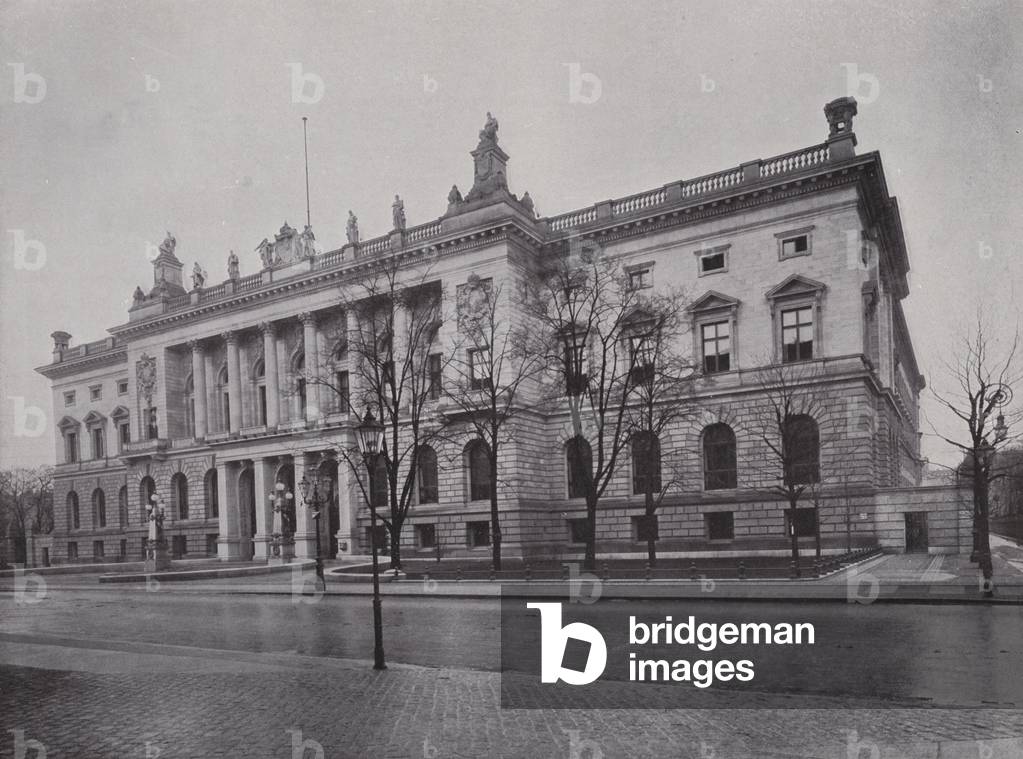 Abgeordnetenhaus (b/w photo)