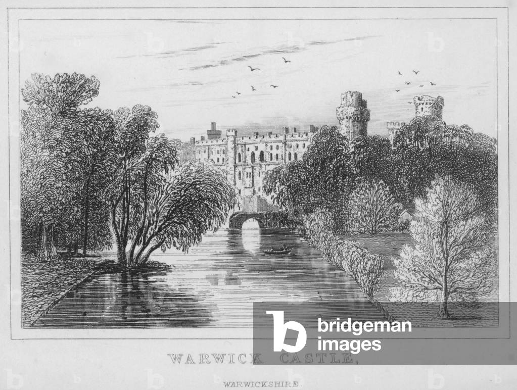 Warwick Castle, Warwickshire (engraving)