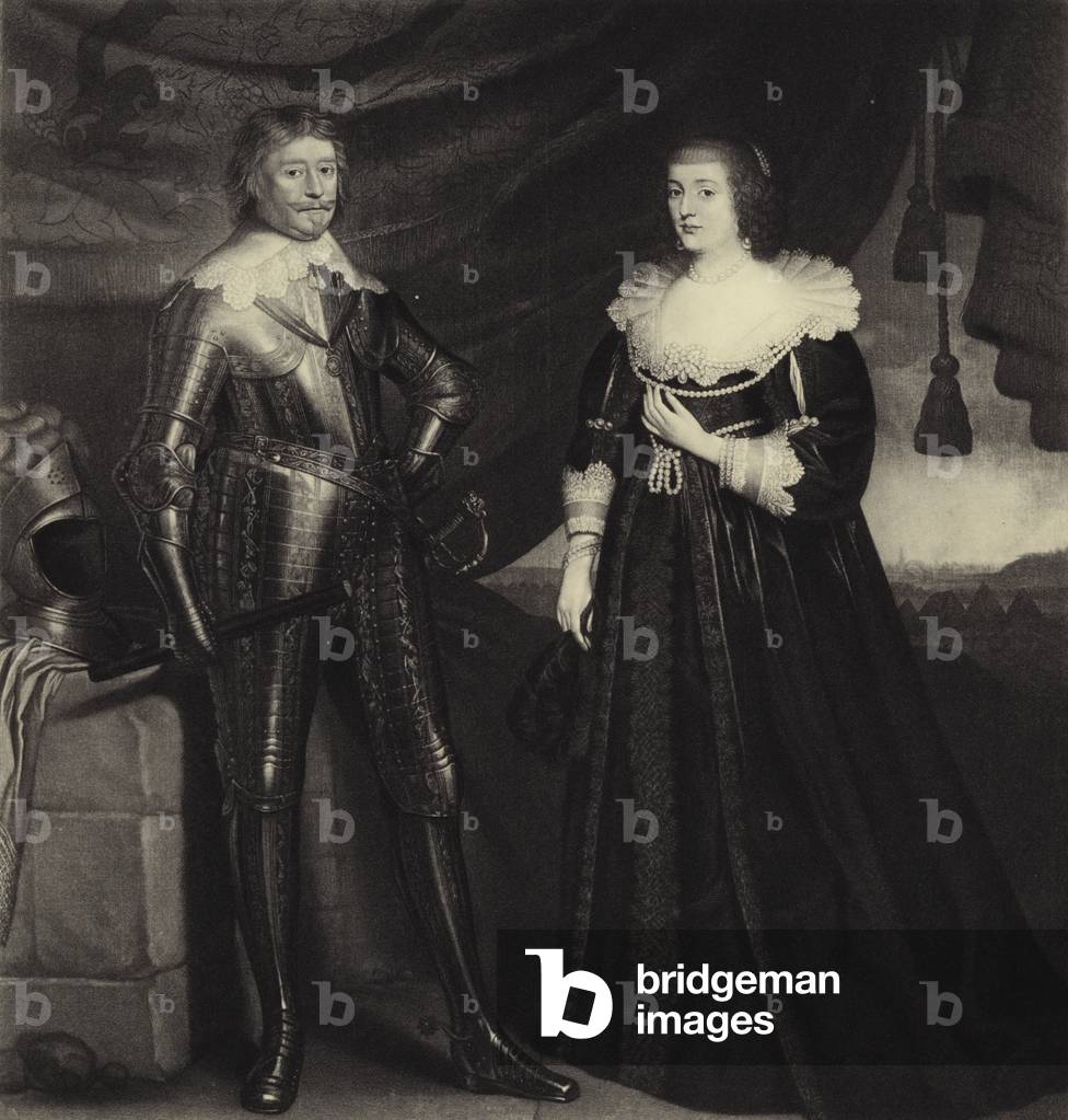 Frederick Henry and Amalia (engraving)