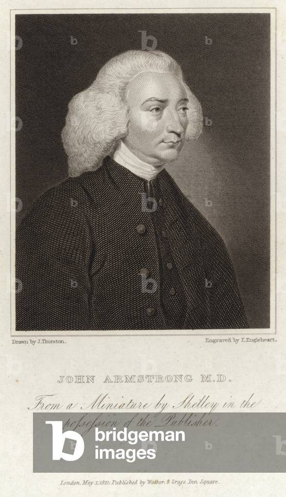 John Armstrong - Scottish poet and physician (17091779) (engraving)