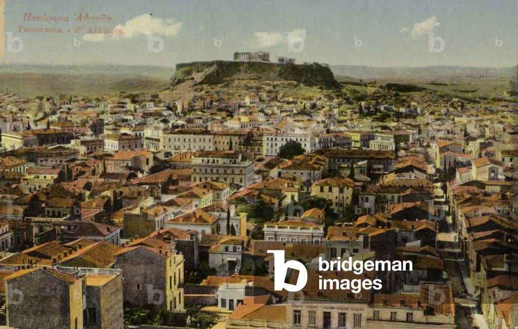 Panoramic view of Athens (photo)