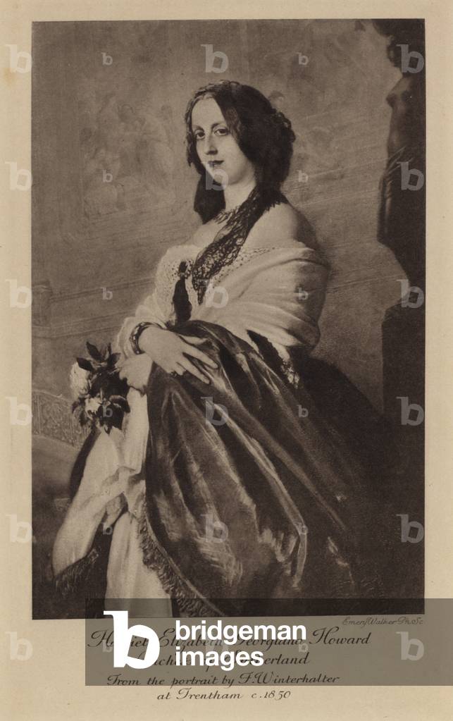 Lady Harriet Elizabeth Georgiana Howard (gravure)