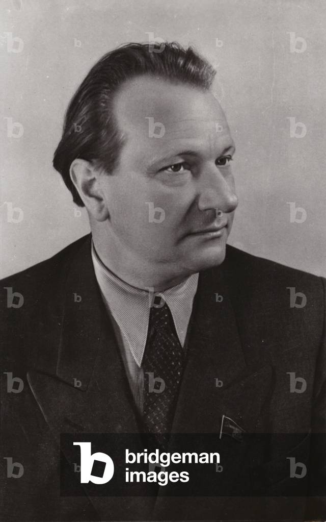Composer Yanis Ivanov (b/w photo)