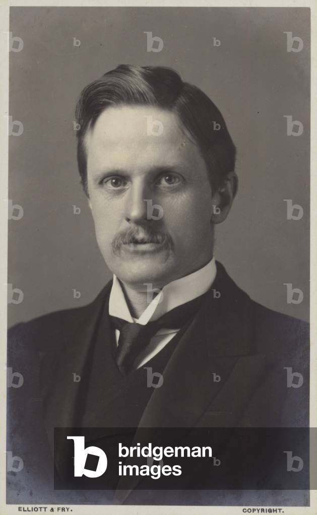 Frederick Thomas Trouton (1863-1922), Irish physicist (b/w photo)