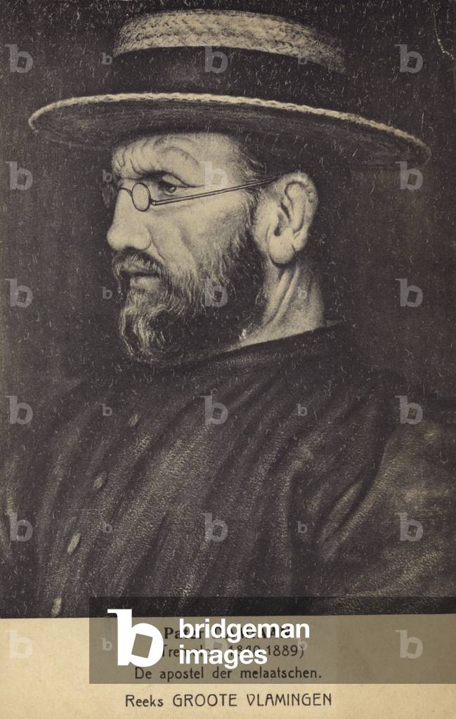 Father Damien (litho)