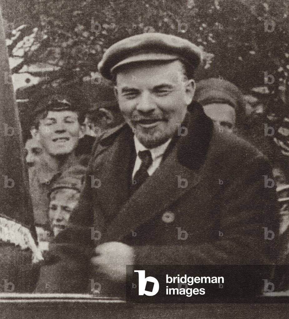 Lenin, Moscow, 1 May 1919 (b/w photo)