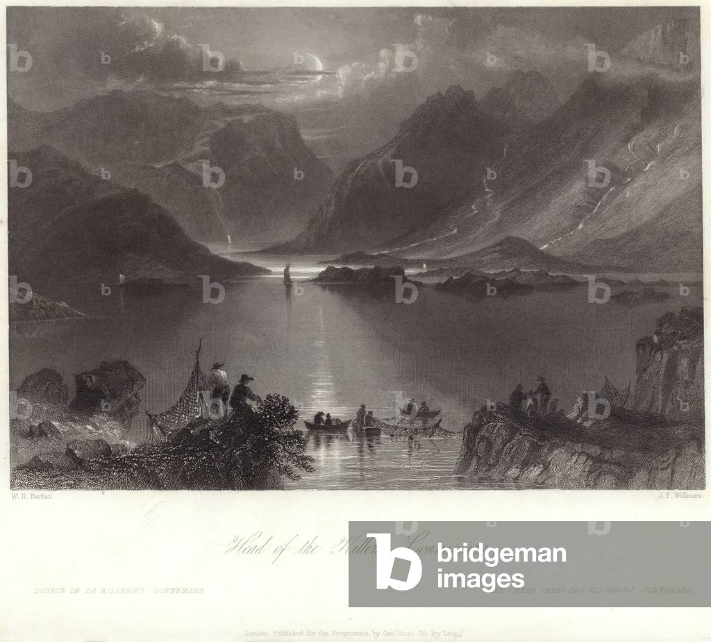 Head of the Killeries, Connemara (engraving)