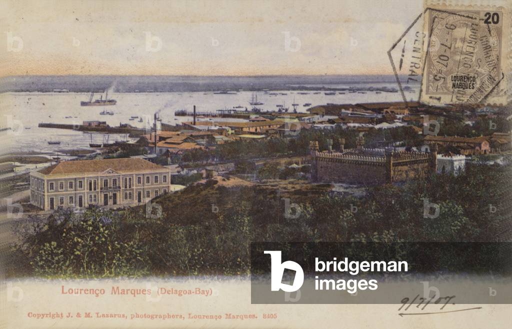 Delagoa Bay and Lourenco Marques, Mozambique (coloured photo)