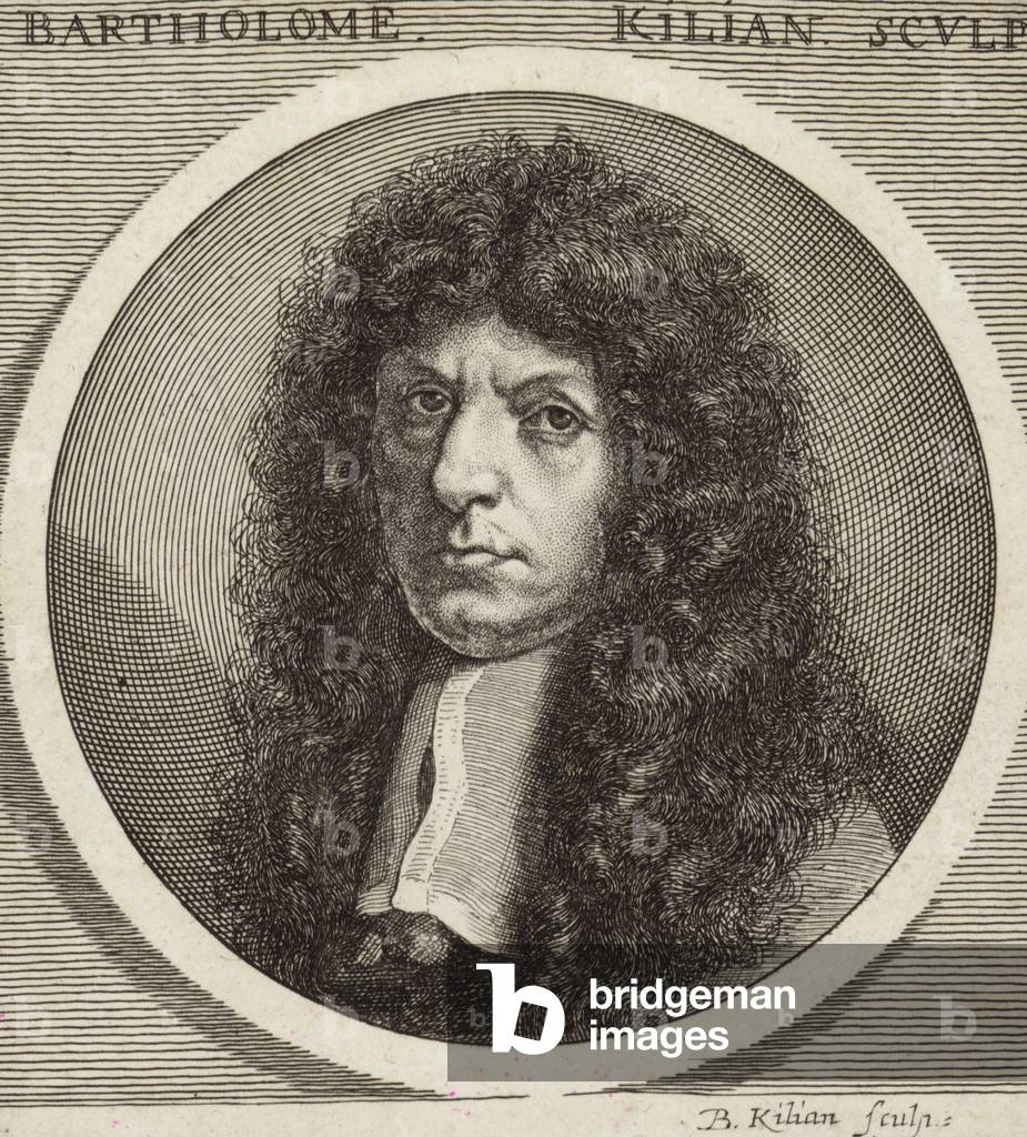 Portrait of Bartholome Kilian (engraving)