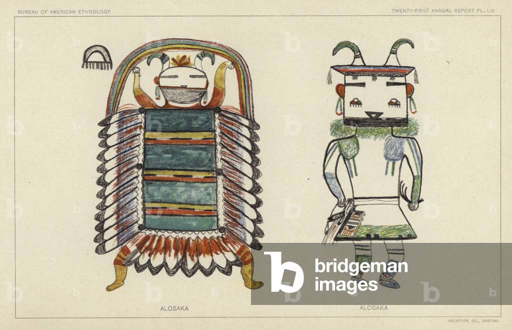 Alosaka (colour litho)