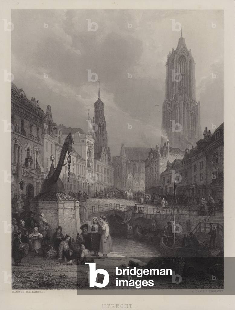 Utrecht, Netherlands (engraving)