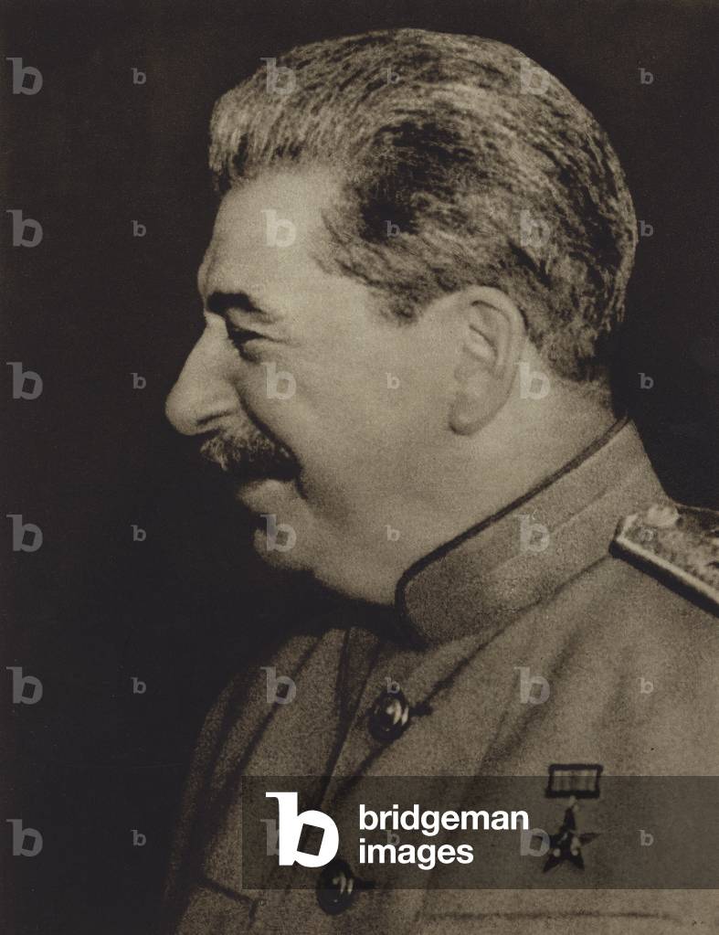 Soviet leader Joseph Stalin, 1947 (b/w photo)