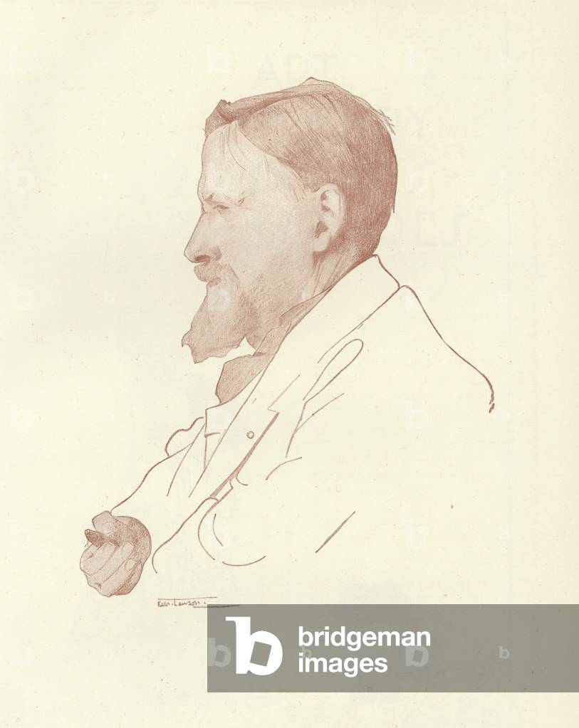 Frank Brangwyn, Anglo-Welsh artist and designer (litho)