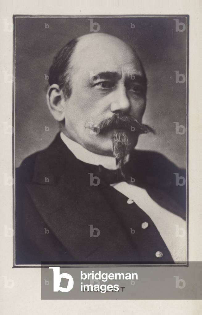 Portrait of Louis-Aime Maillart (b/w photo)