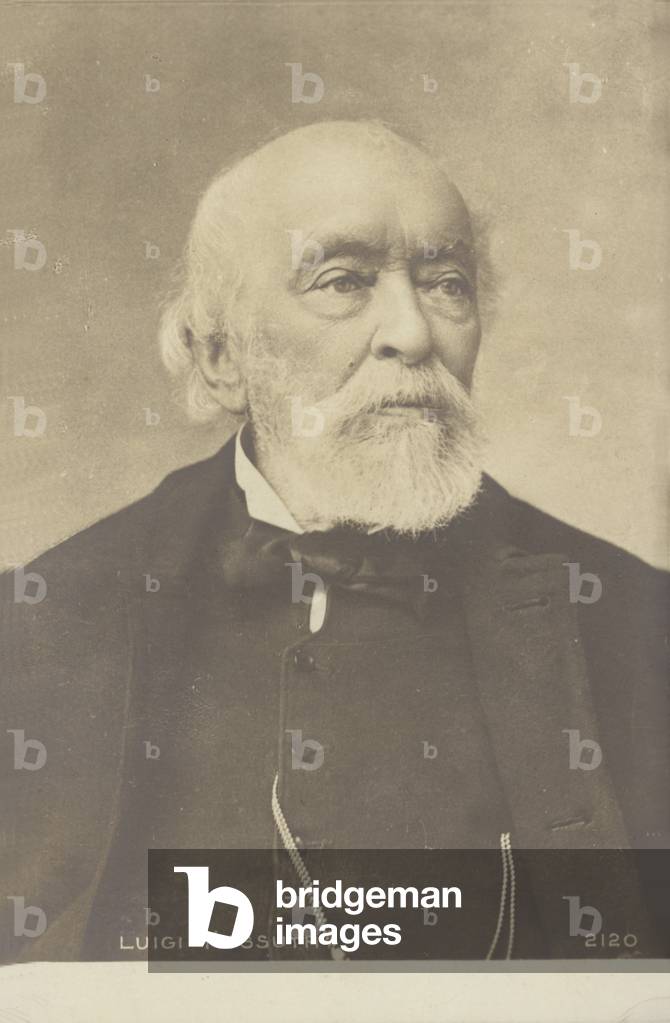 Lajos Kossuth (b/w photo)