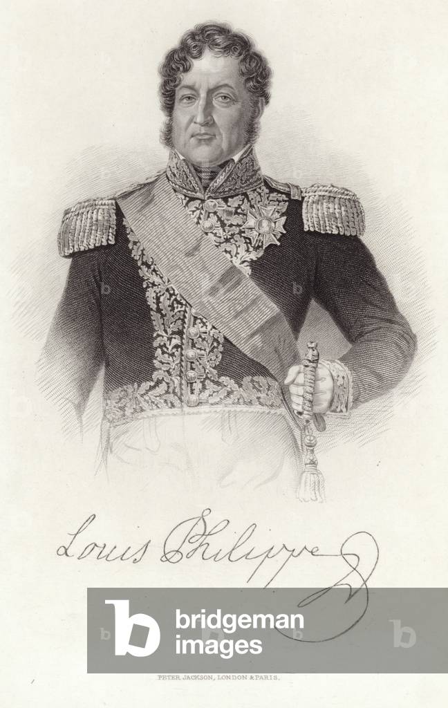King Louis Philippe I of France (engraving)