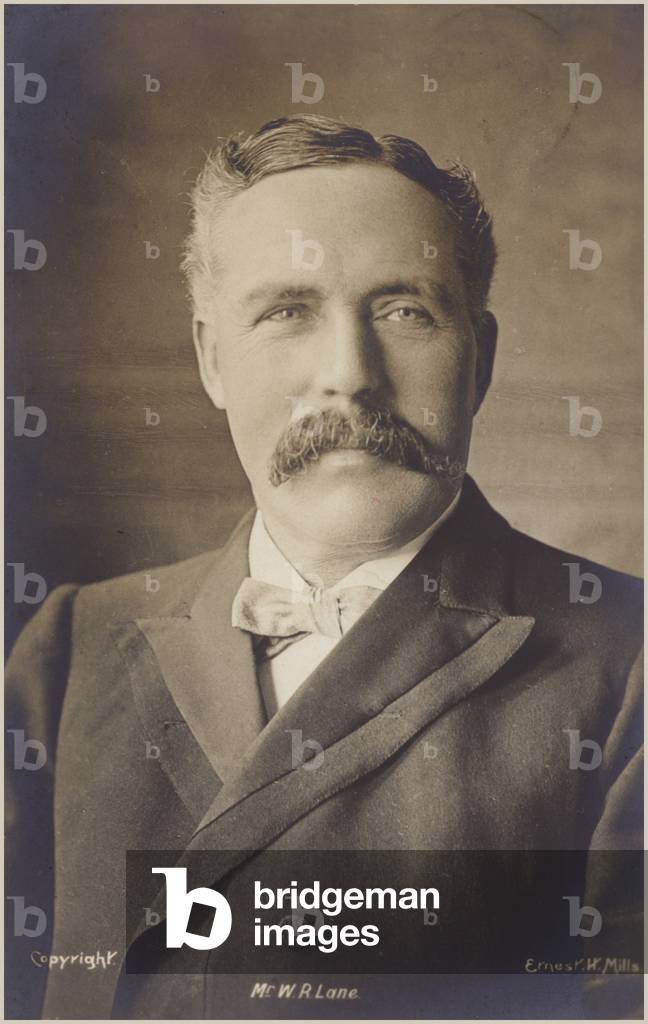 Mr W R Lane (b/w photo)