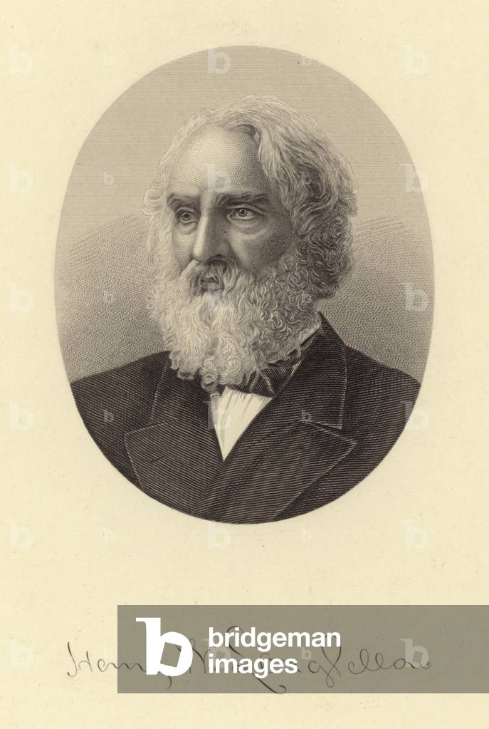 Portrait of Henry Wadsworth Longfellow (engraving)