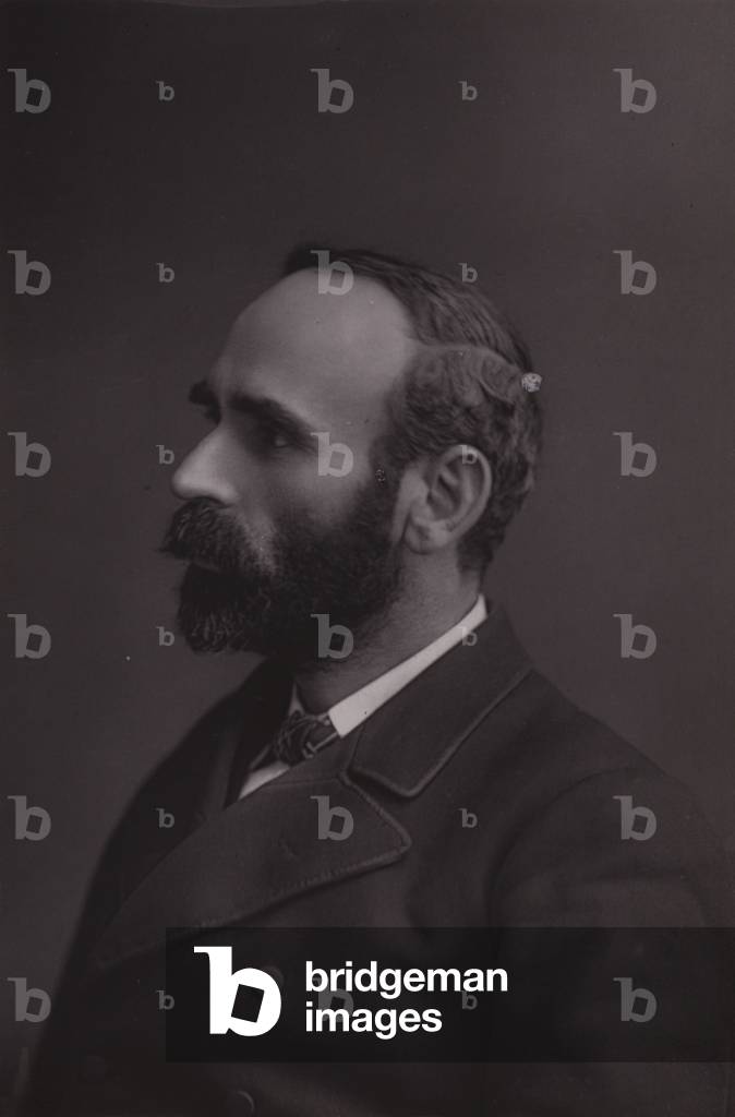 Michael Davitt, Irish Republican activist and politician (b/w photo)