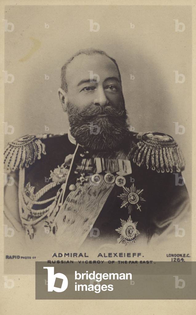 Admiral Alexeieff, Russian Viceroy of the Far East (b/w photo)