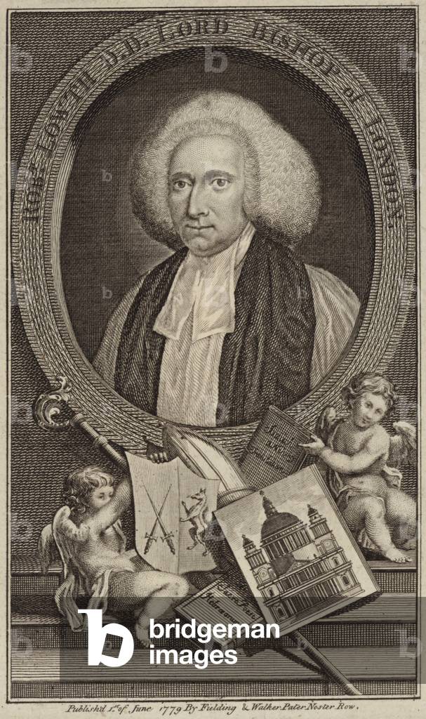 Portrait of Robert Lowth (engraving)