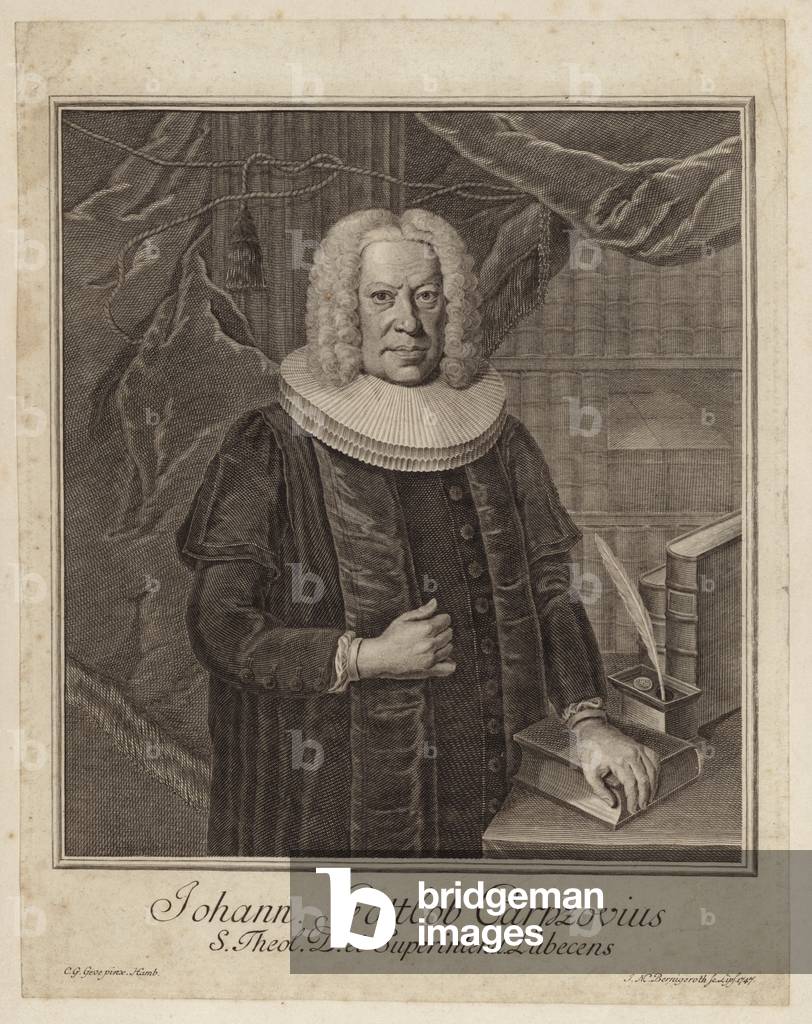 Johann Gottlob Carpzov (engraving)