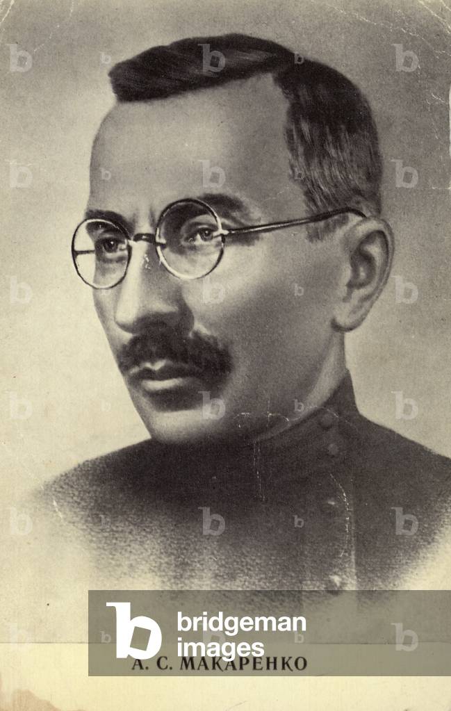 Anton Makarenko, Russian educator and writer (b/w photo)