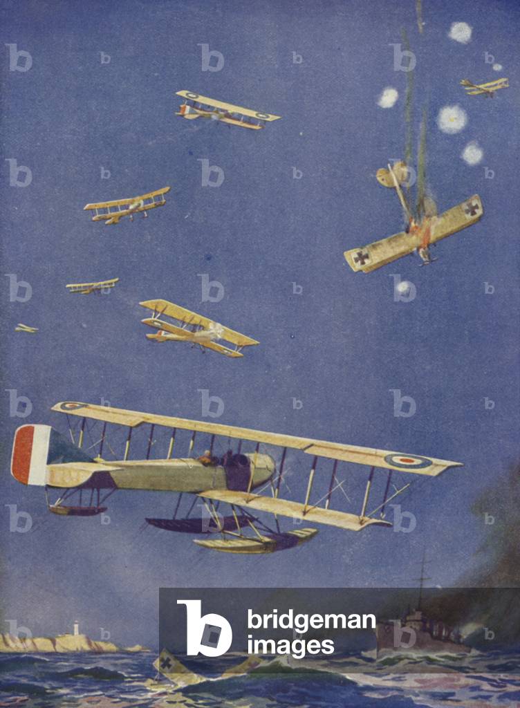 Coast defence (colour litho)