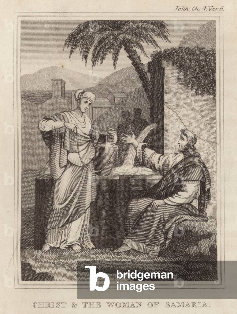 Christ and the Woman of Samaria (engraving)