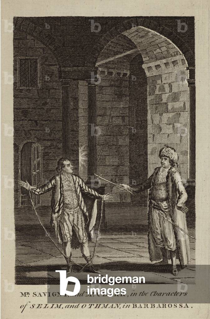 Mr Savigny and Mr Clark (engraving)