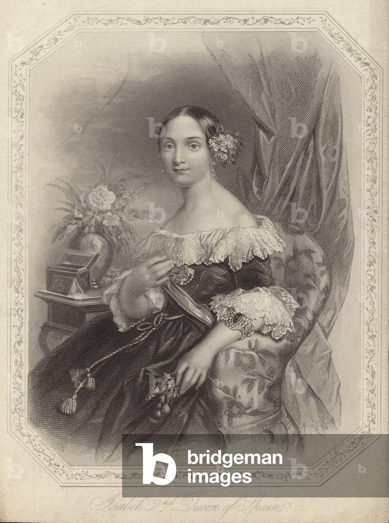 Isabella II of Spain (engraving)